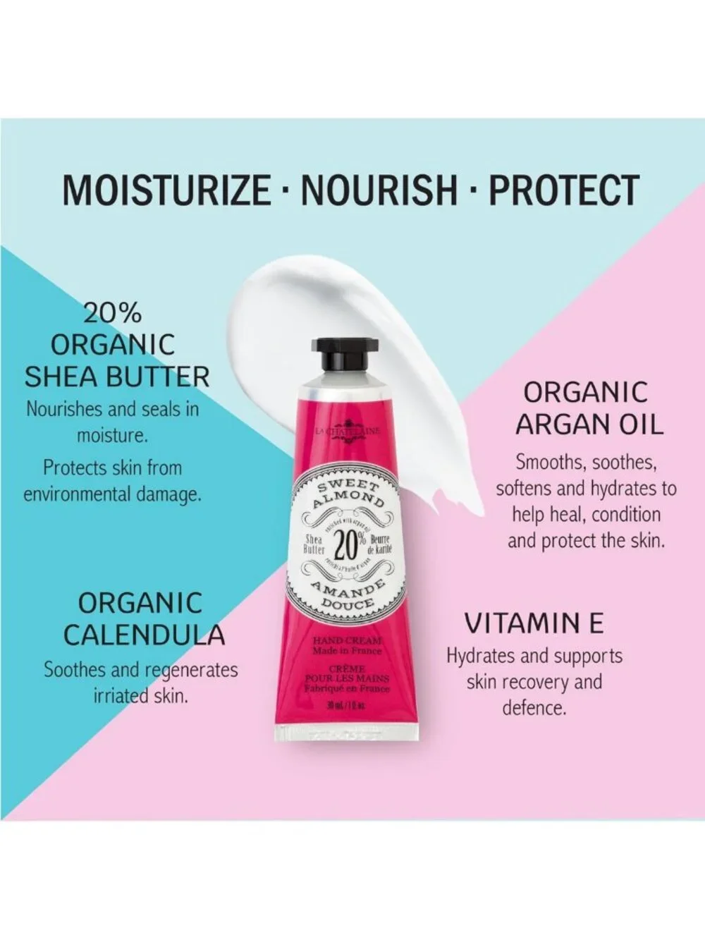 Nourishing Shea Butter Hand Cream Gift Set - Travel Size, Coconut Milk & Lychee